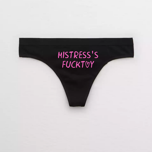 Mistress's Fucktoy Msub Thong
