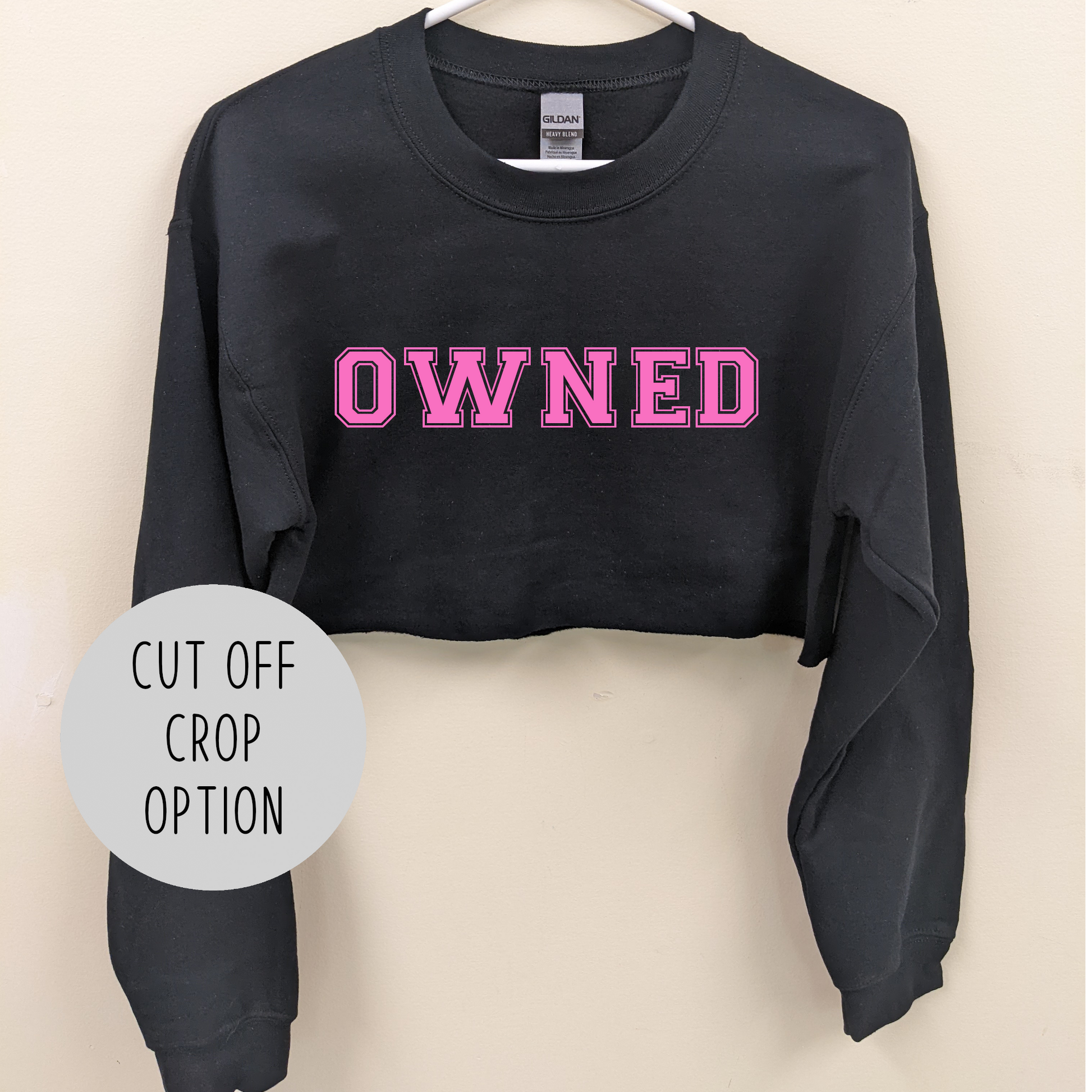 Owned Varsity Style DDLG Sweater