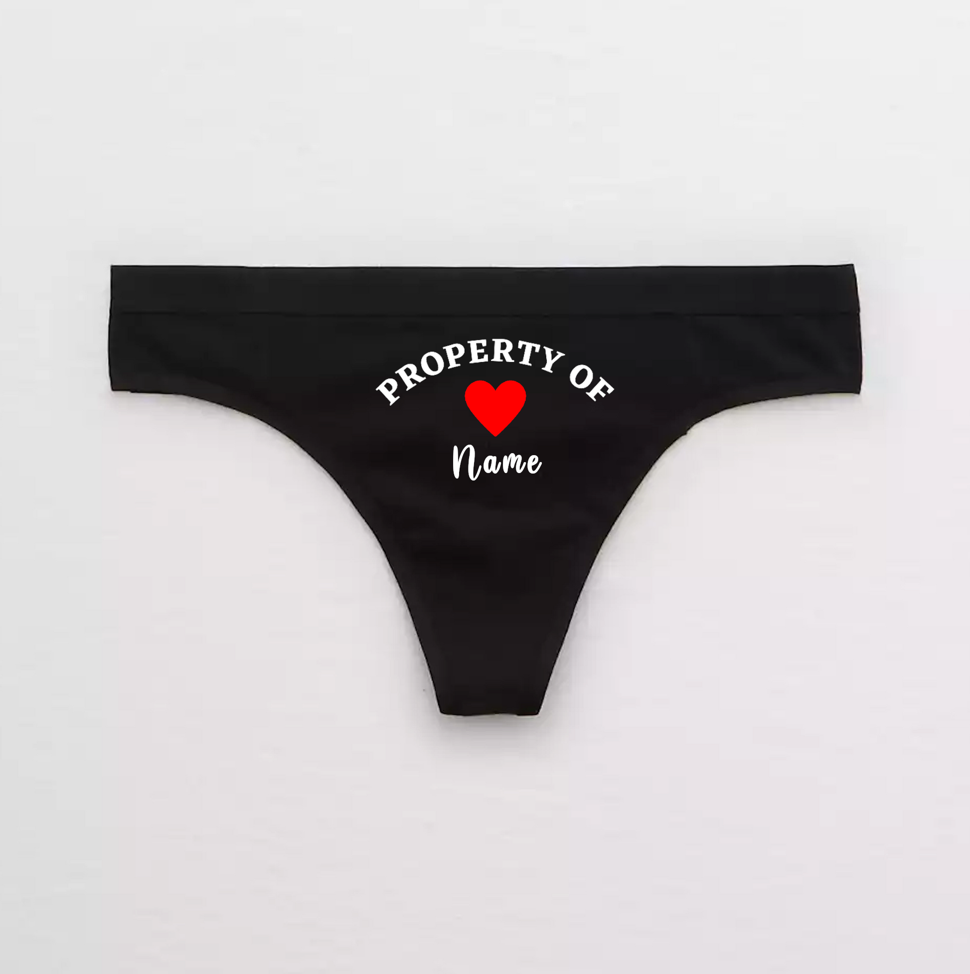 Property of Name Custom Panties – Celestial Red Shop