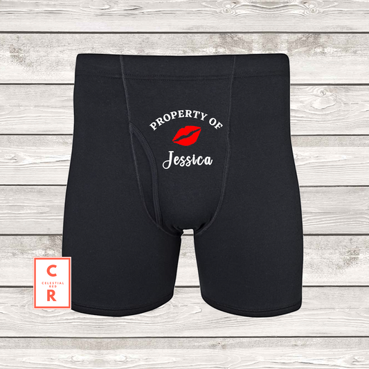 Personalized Boxers – Celestial Red Shop