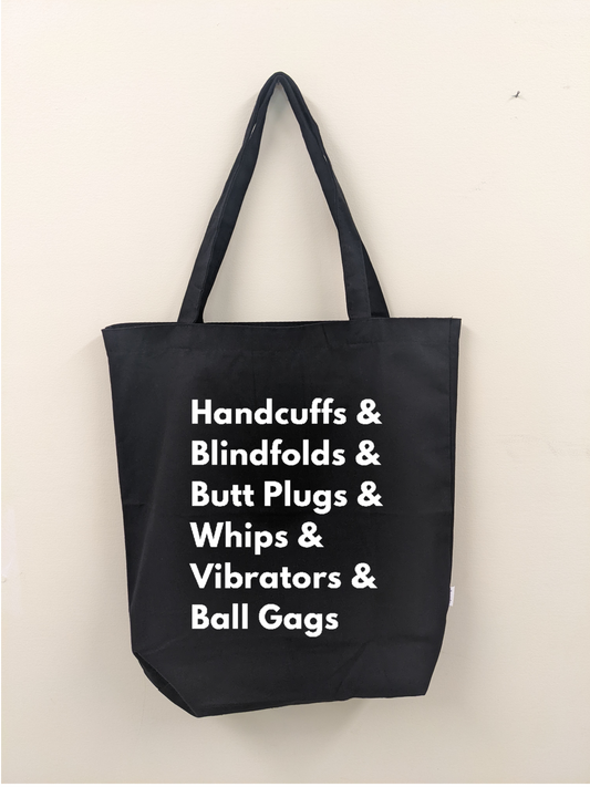 Sex Words Tote Bag