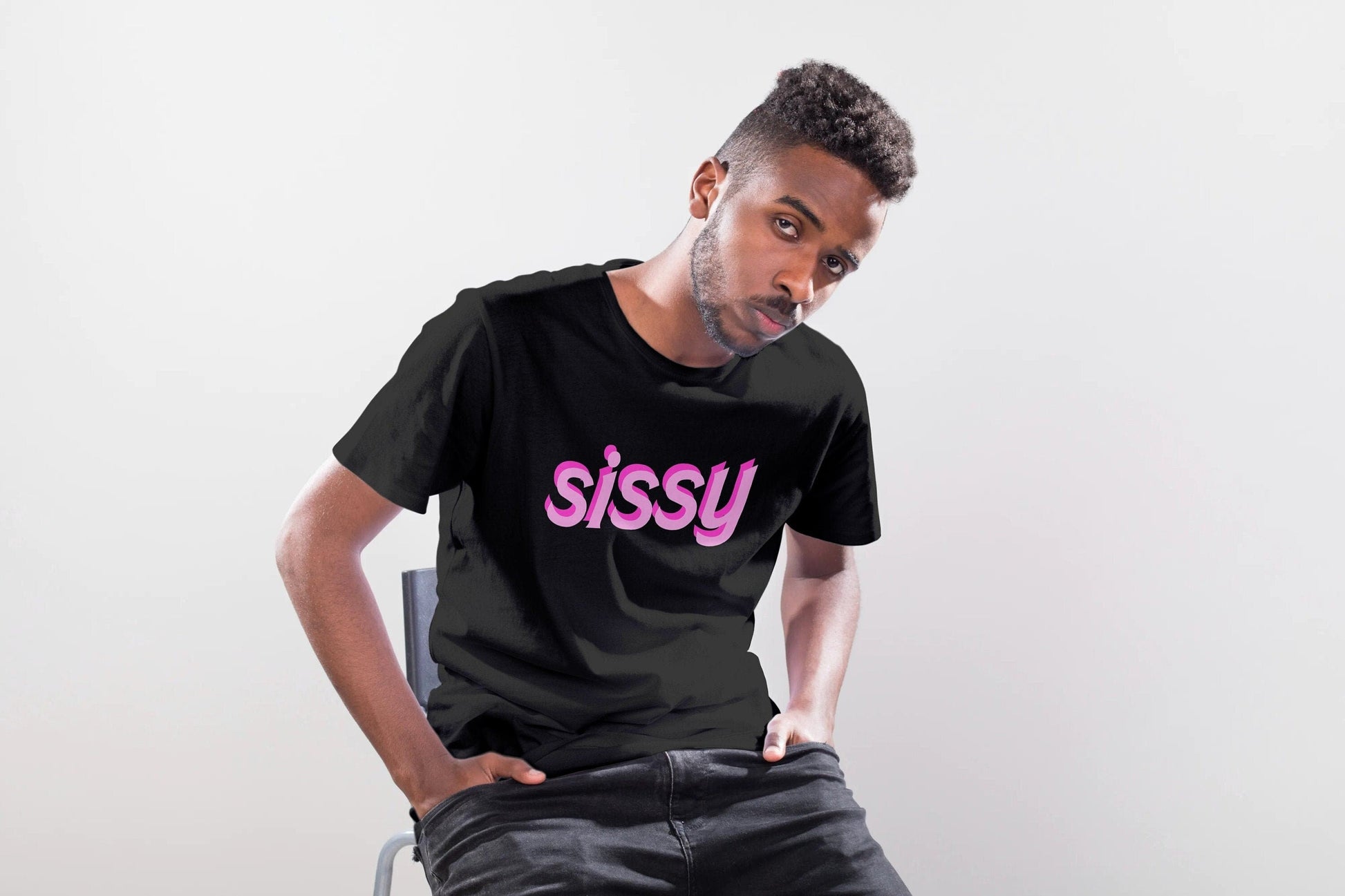 2-Tone Pink Sissy Shirt