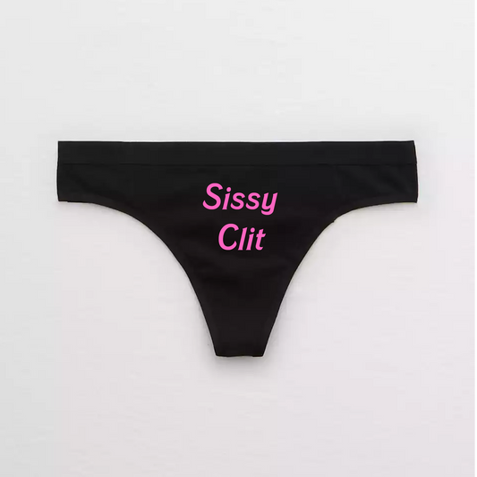 Sissy Clit Femboy Thong