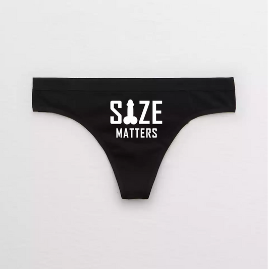 Size Matter Slut Thong