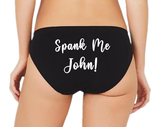 Personalized Spank Me Panties