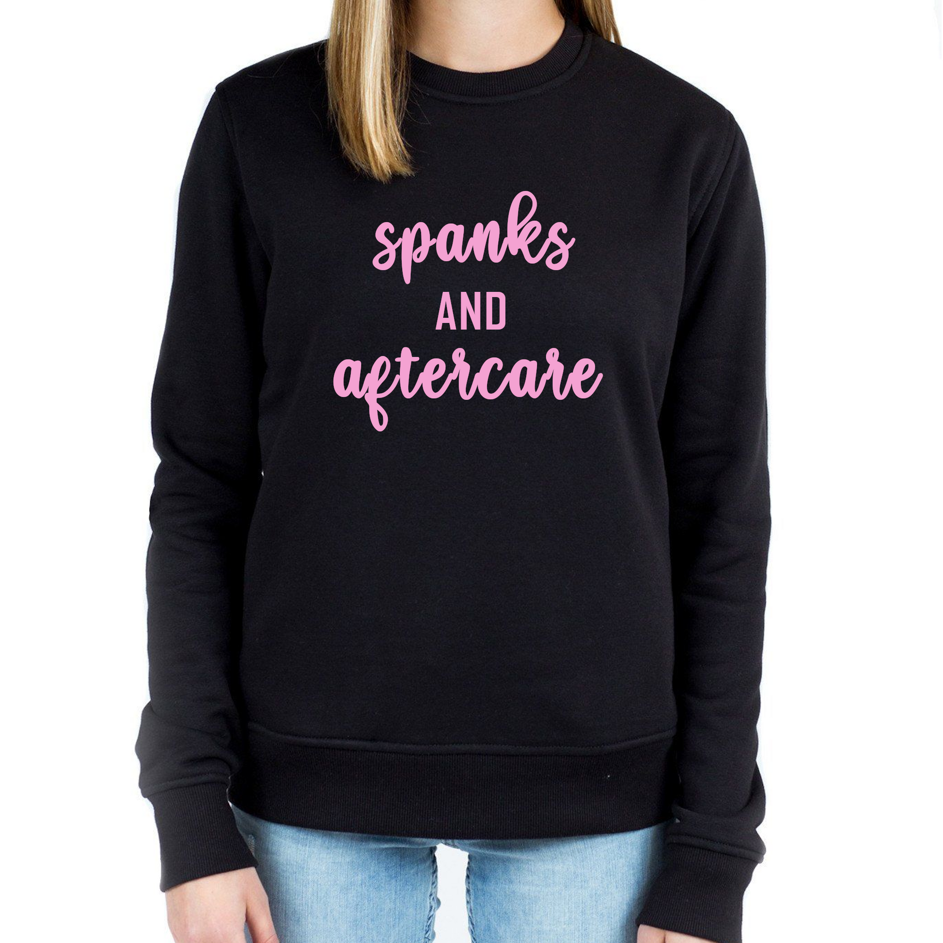 Spanks and Aftercare DDLG Sweater