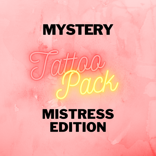 Mistress Temporary Tattoo Pack