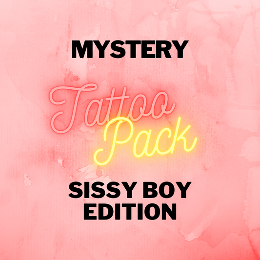 Sissy Boy Temporary Tattoo Pack